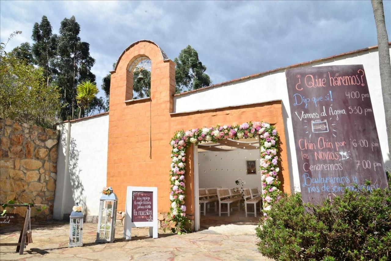 Bella Tierra Hotel Boutique Tibasosa Exterior foto